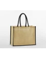 Tote bags personnalisable WESTFORDMILL NATURAL STARCHED JUTE CLASSIC SHOPPER