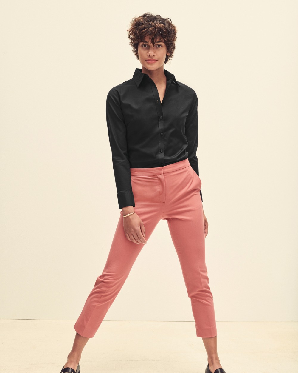 Hemden FOL Ladies Oxford Shirt LS voor bedrukking &amp; borduring