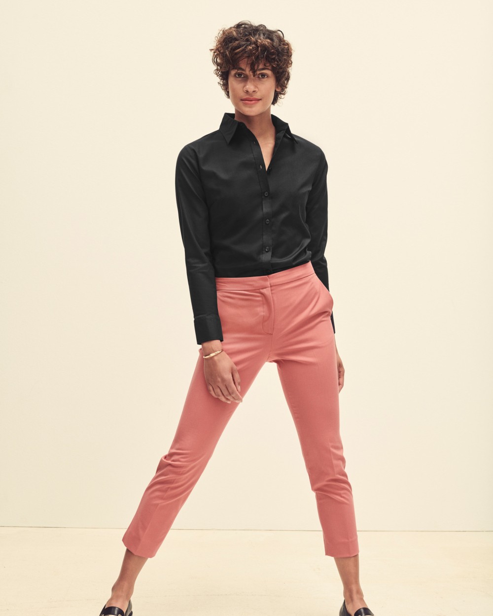 Hemden FOL Ladies Oxford Shirt LS voor bedrukking &amp; borduring