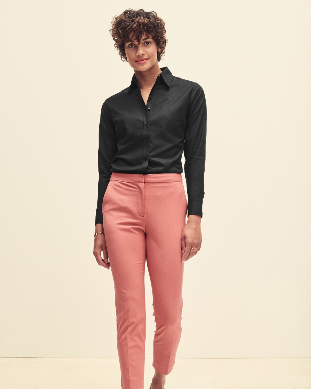 FOL Ladies' Oxford Shirt LS Hemden personalisierbar