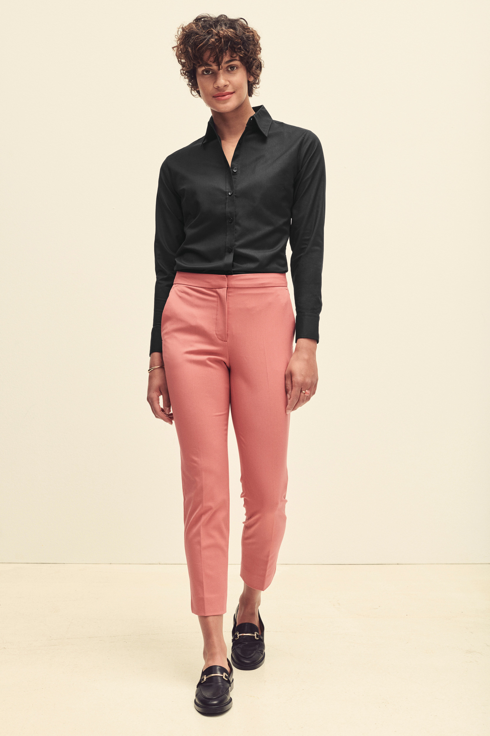 Hemden FOL Ladies Oxford Shirt LS voor bedrukking &amp; borduring