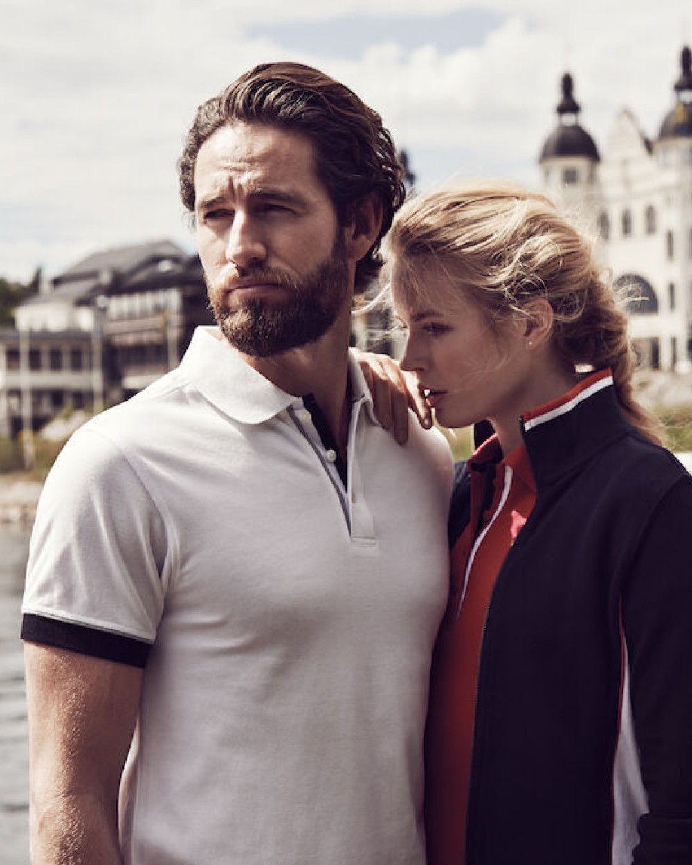 Polos personnalisable JAMES-HARVEST Anderson 
Polo Pique Hommes