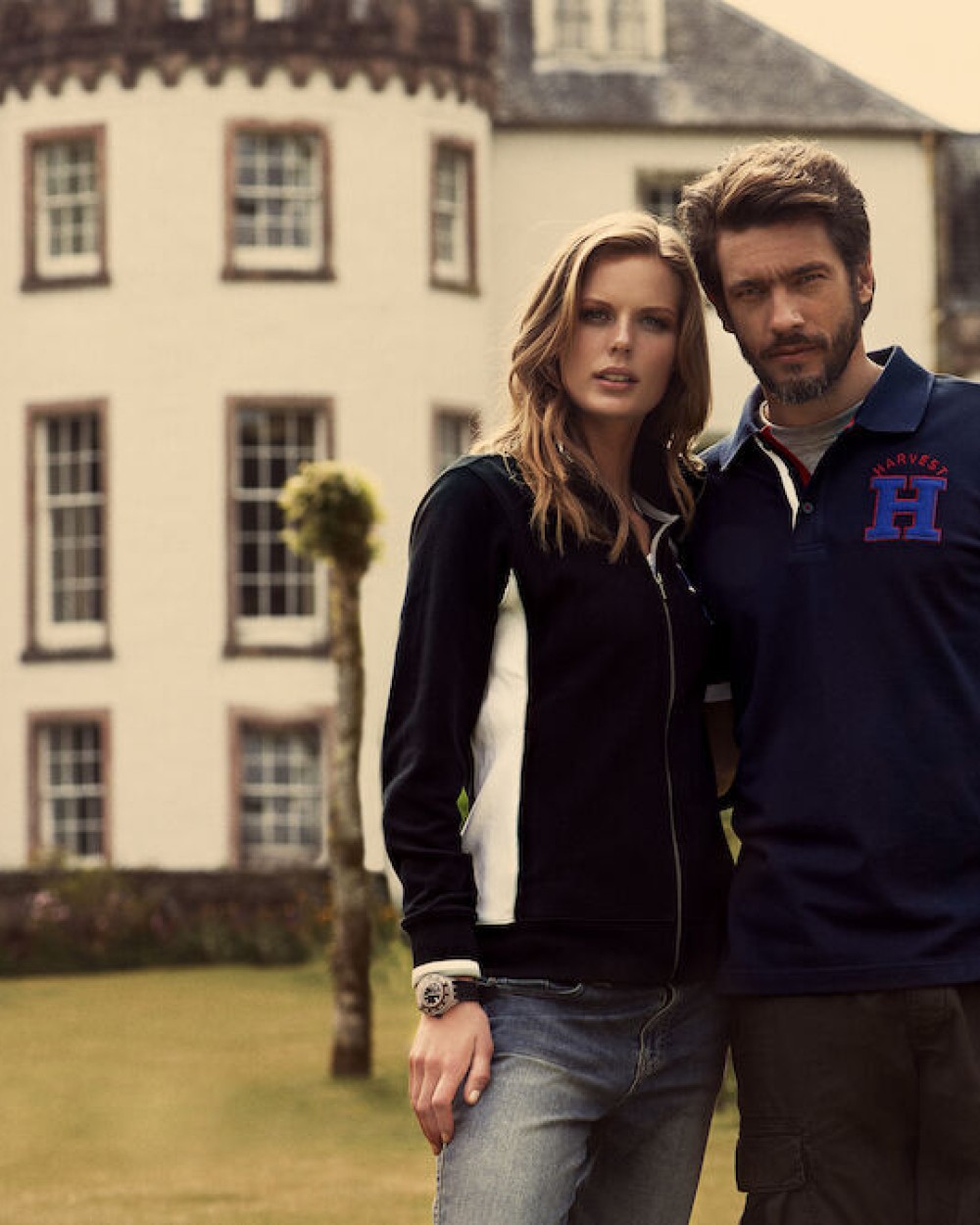 JAMES-HARVEST Anderson 
Polo Pique Herren Poloshirts personalisierbar