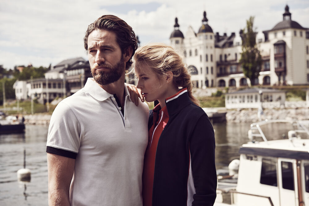 Polo's JAMES-HARVEST Anderson 
Polo Pique Heren voor bedrukking &amp; borduring