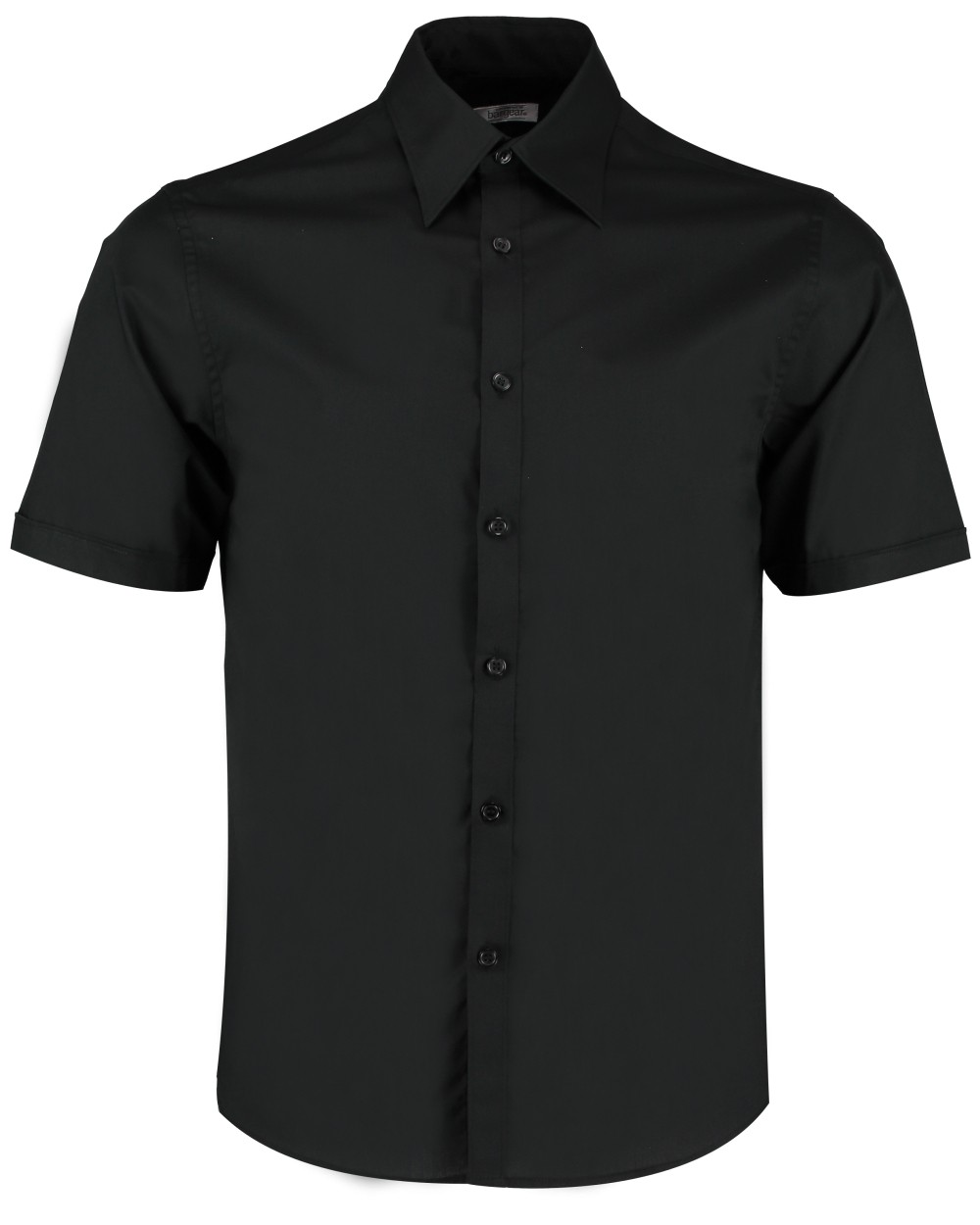 Hemden KUSTOM KIT Tailored Fit Shirt SSL voor bedrukking &amp; borduring