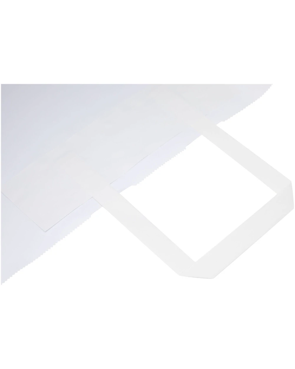 Tassen & Zakken 4DO Papieren tas 90-100 g/m2 gemaakt van kraftpapier met platte handgrepen - 49,5 x 14 x 44 cm voor bedrukking &amp; borduring