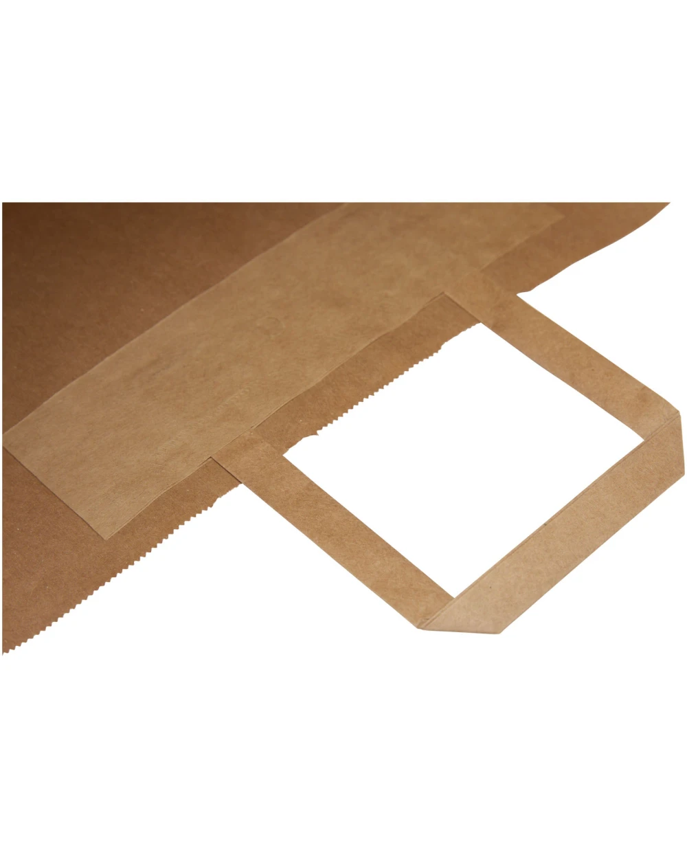 Sacs & Bagagerie personnalisable 4DO Sac en papier Kraft 90-100 g/m² avec poignées plates, 49,5 x 14 x 44 cm