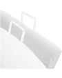 4DO Kraftpapiertasche 90-100 g/m² mit flachen Griffen – 49,5 × 14 × 44 cm Taschen personalisierbar