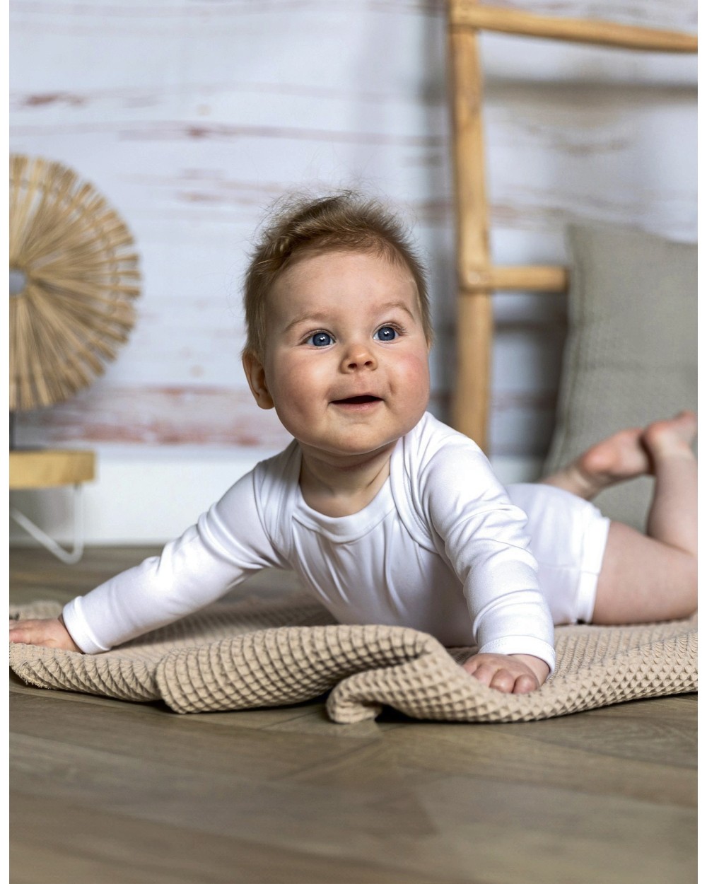 Baby artikelen LINK SUBLIME Long Sleeve Baby Bodysuit Polyester voor bedrukking &amp; borduring