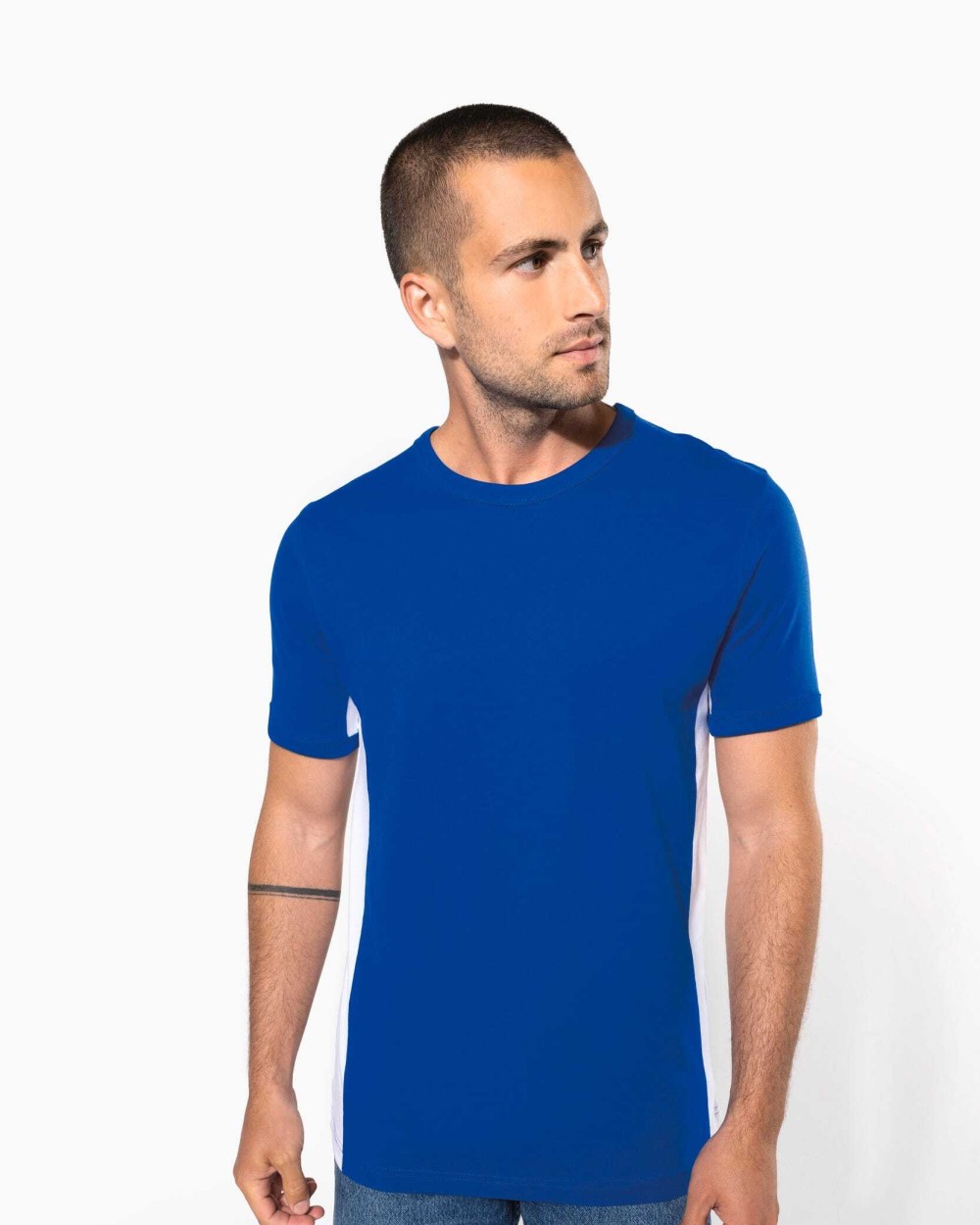 KARIBAN Tiger - Zweifarbiges T-Shirt T-Shirts personalisierbar