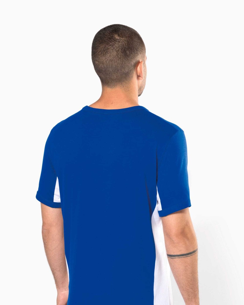 T-Shirts personnalisable KARIBAN Tiger > T-shirt bicolore manches courtes