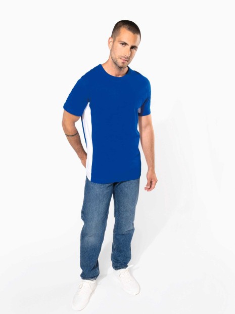 T-Shirts à personnaliser KARIBAN Tiger > T-shirt bicolore manches courtes 