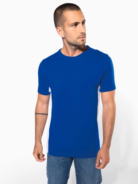 T-Shirts à personnaliser KARIBAN Tiger > T-shirt bicolore manches courtes 