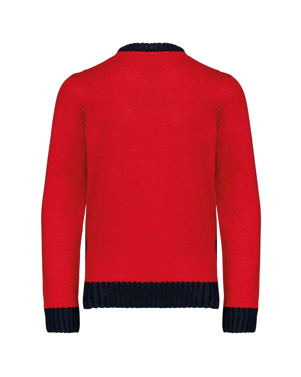 KARIBAN Weihnachtspullover mit Rundhalsausschnitt für Kinder Pullovers personalisierbar