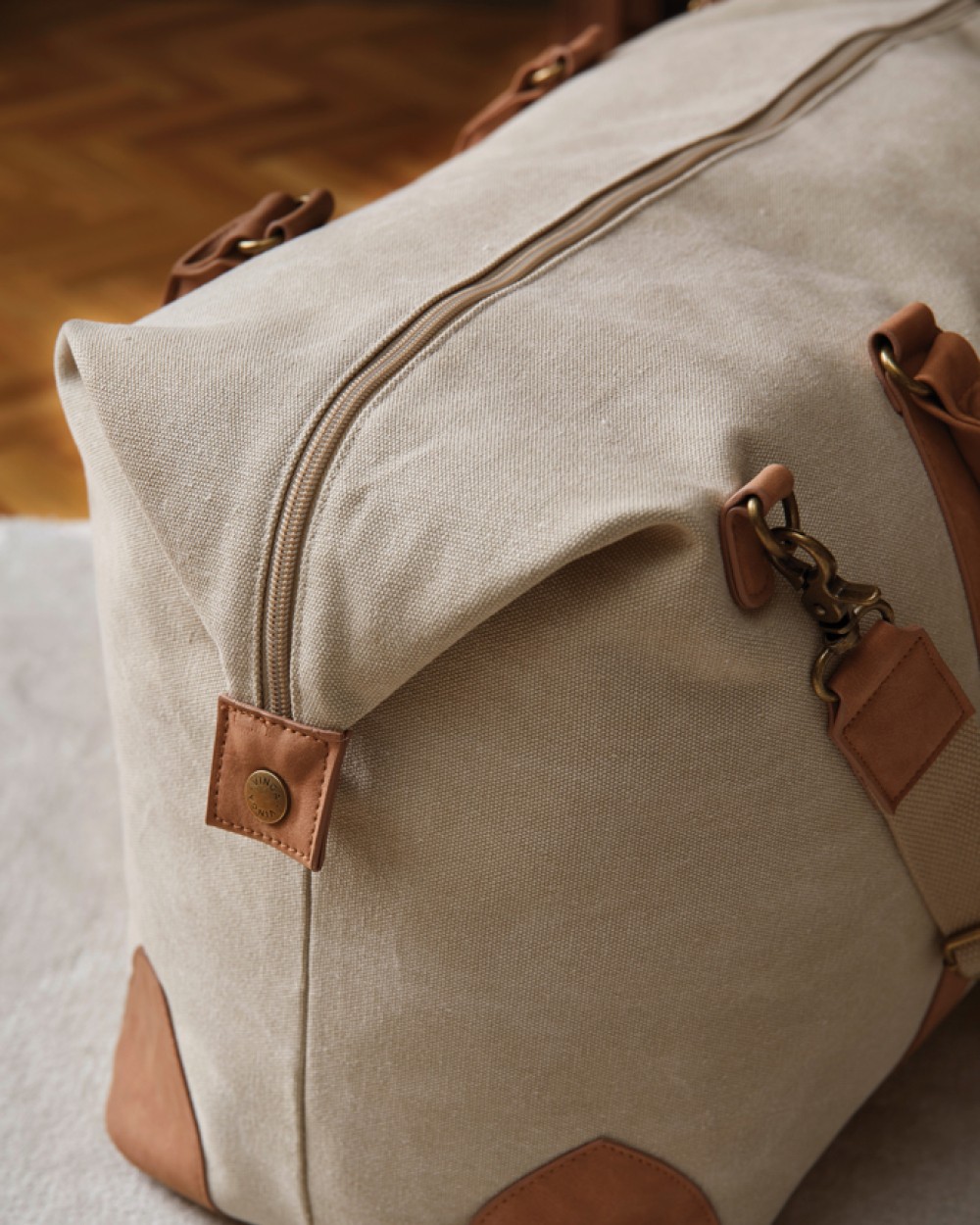Sacs & Bagagerie personnalisable VINGA VINGA Duffle bag en toile recyclée RCS Bosler