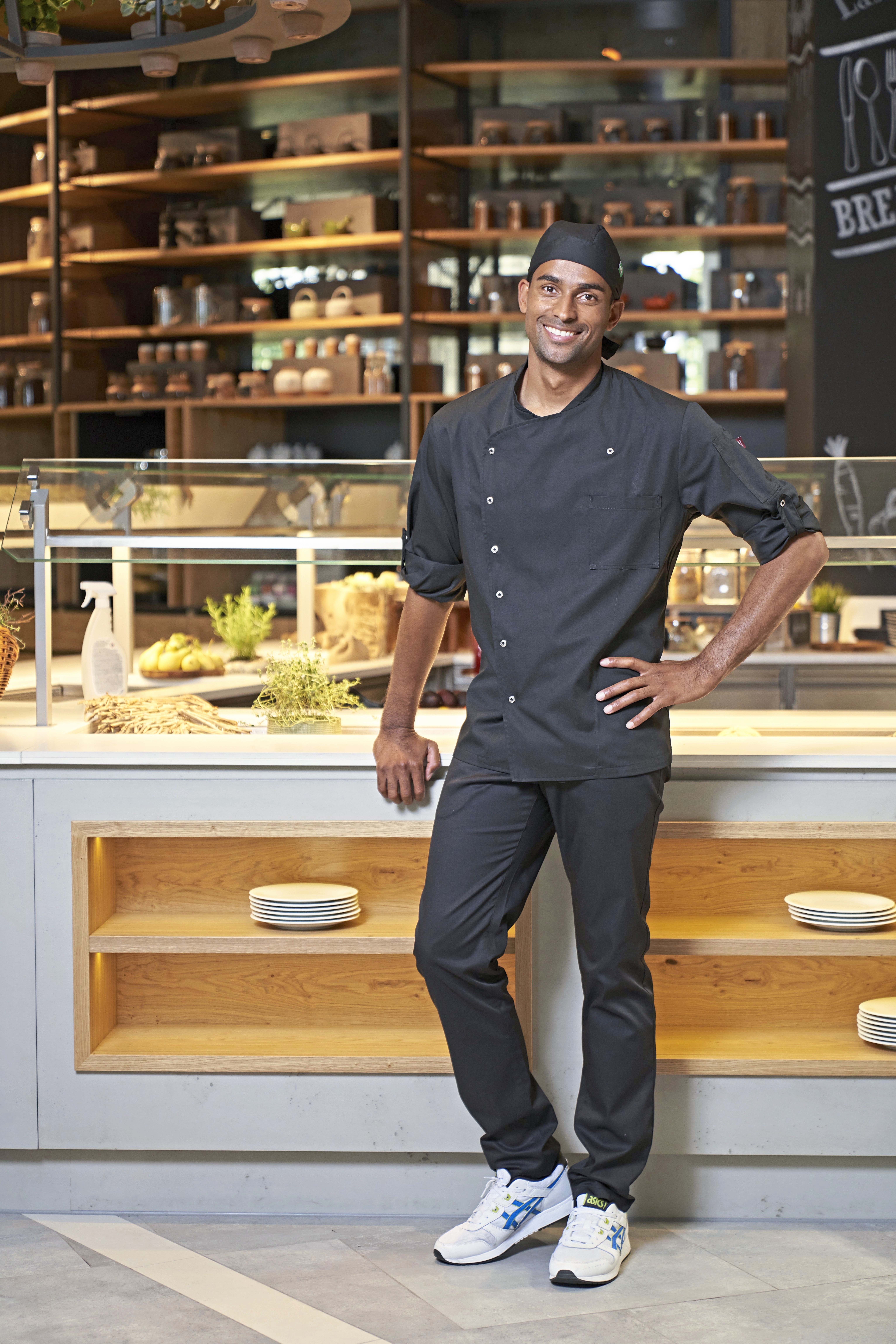 Jassen CG INTERNATIONAL Men´s Chef Jacket Turin GreeNature voor bedrukking &amp; borduring