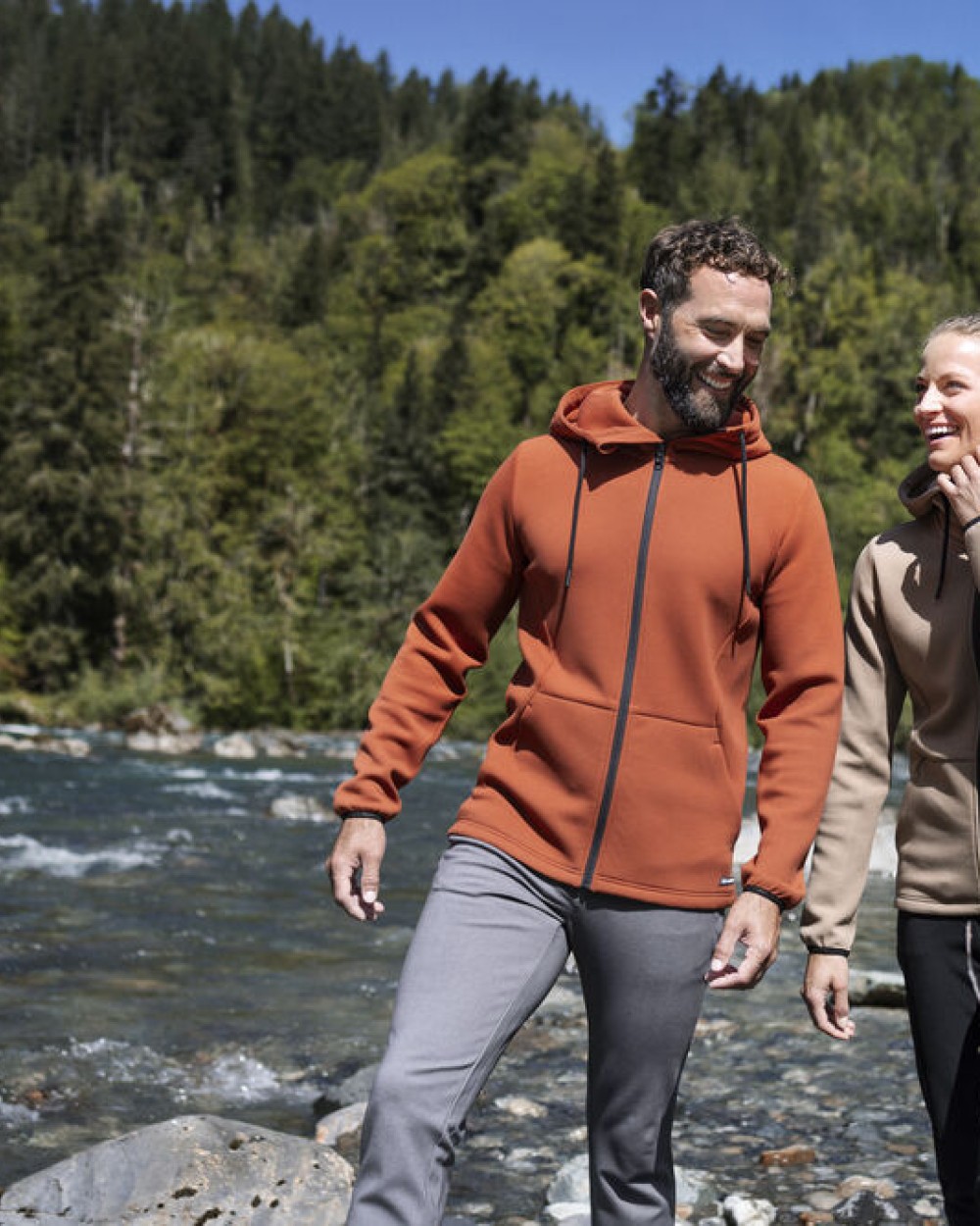 CUTTER & BUCK Pemberton Hood FZ Men Sweatshirts personalisierbar