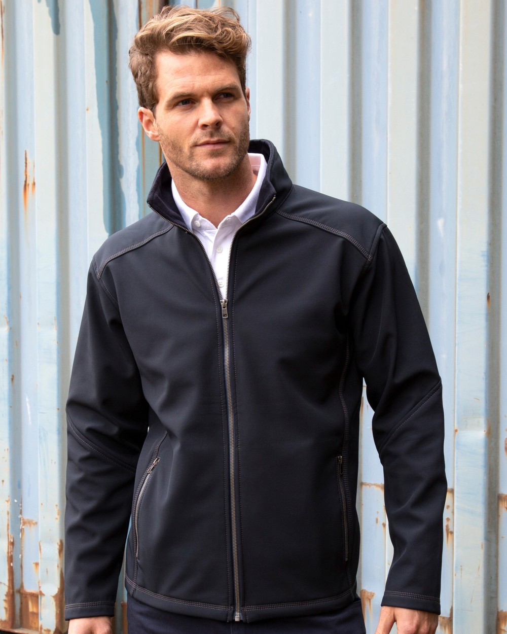 RESULT MENS TREBLE STITCH SOFTSHELL Softshells personalisierbar