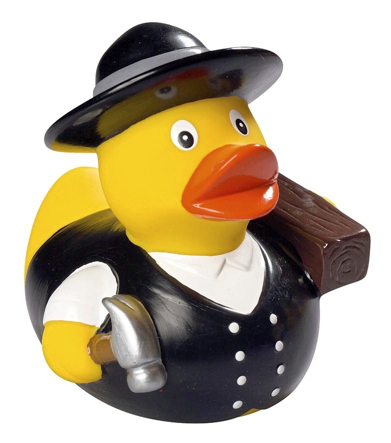 Benodigdheden MBW Schnabels® Squeaky Duck Carpenter voor bedrukking &amp; borduring