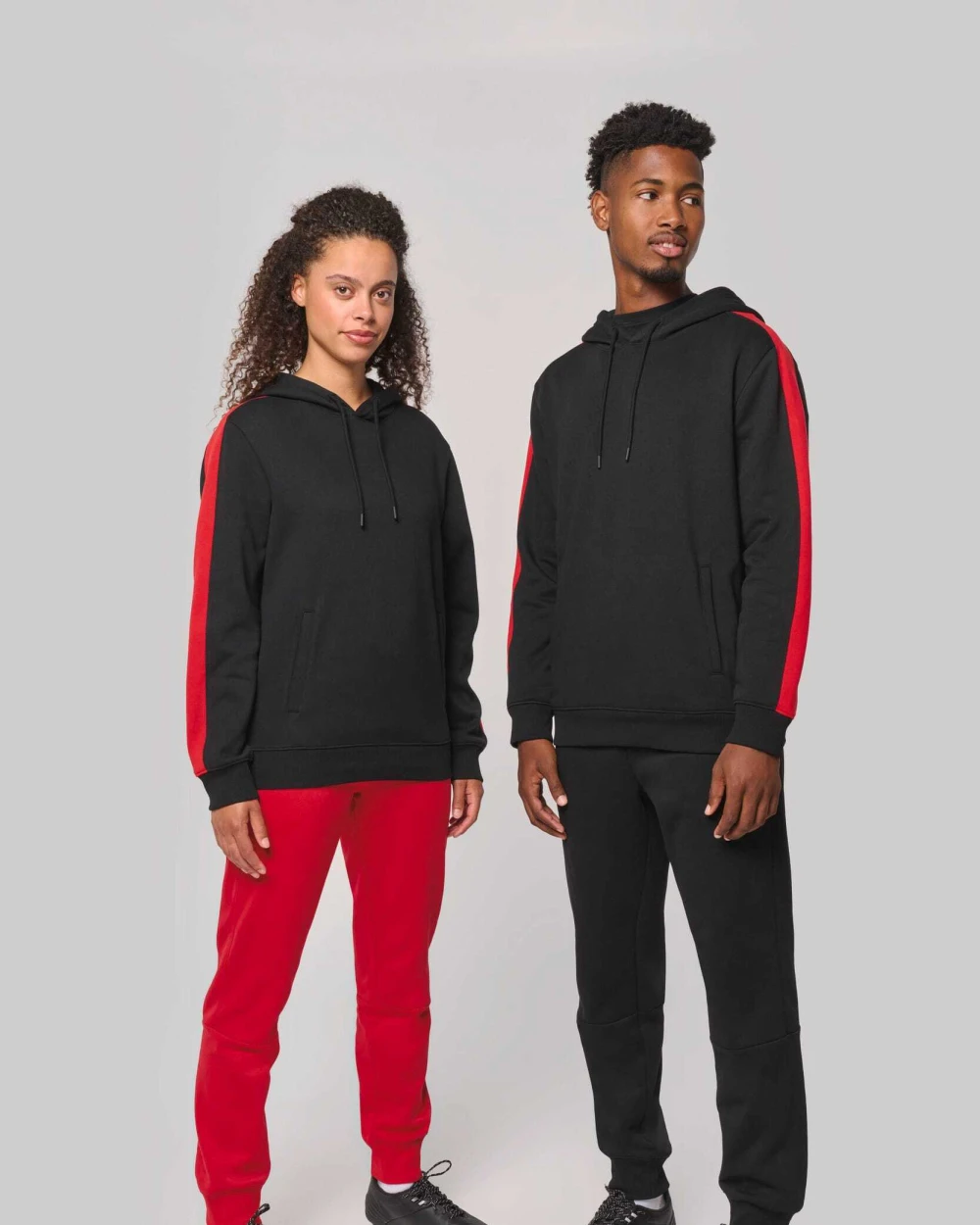 Sweaters & hoodies PROACT Uniseks tweekleurige teamwear hoodie voor bedrukking &amp; borduring