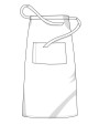 Schorten LINK KITCHENWEAR Terras Apron voor bedrukking &amp; borduring