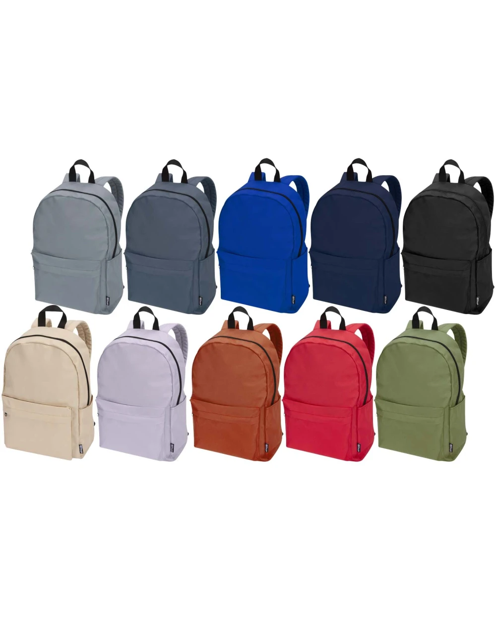 Tassen & Zakken 4DO Byron 14 inch GRS gerecyclede city laptoprugzak 16 l voor bedrukking &amp; borduring
