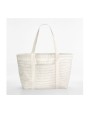 Tote bags personnalisable WESTFORDMILL STRIPED ORGANIC COTTON SHOPPER