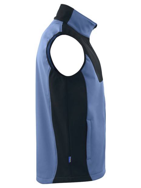 PROJOB 3702 BODYWARMER SOFTSHELL PRIO BICOLORE /api/colors/549fa598-8d61-4fa2-82ad-90f4d2ec39ab personnalisable