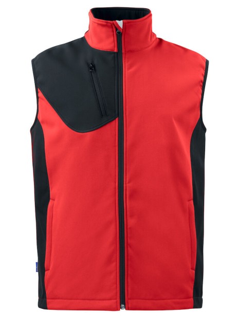 PROJOB 3702 BODYWARMER SOFTSHELL PRIO BICOLORE /api/colors/c953313a-9c9d-493b-934e-ddcf8fada2ae personnalisable