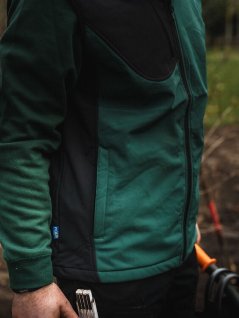 Softshells à personnaliser PROJOB 3702 BODYWARMER SOFTSHELL PRIO BICOLORE 