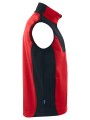 PROJOB 3702 BODYWARMER SOFTSHELL PRIO BICOLORE /api/colors/c953313a-9c9d-493b-934e-ddcf8fada2ae personnalisable