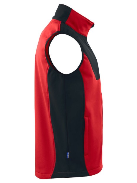 PROJOB 3702 BODYWARMER SOFTSHELL PRIO BICOLORE /api/colors/c953313a-9c9d-493b-934e-ddcf8fada2ae personnalisable