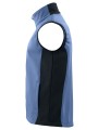 PROJOB 3702 BODYWARMER SOFTSHELL PRIO BICOLORE /api/colors/549fa598-8d61-4fa2-82ad-90f4d2ec39ab personnalisable