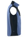 PROJOB 3702 BODYWARMER SOFTSHELL PRIO BICOLORE /api/colors/549fa598-8d61-4fa2-82ad-90f4d2ec39ab personnalisable