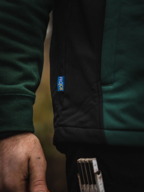 Softshells à personnaliser PROJOB 3702 BODYWARMER SOFTSHELL PRIO BICOLORE 