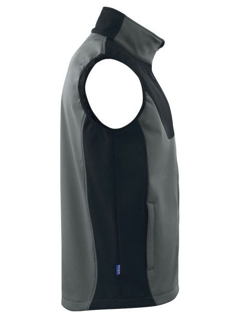 PROJOB 3702 BODYWARMER SOFTSHELL PRIO BICOLORE /api/colors/f07121ee-2ff0-449a-ab59-79be9a11aa30 personnalisable