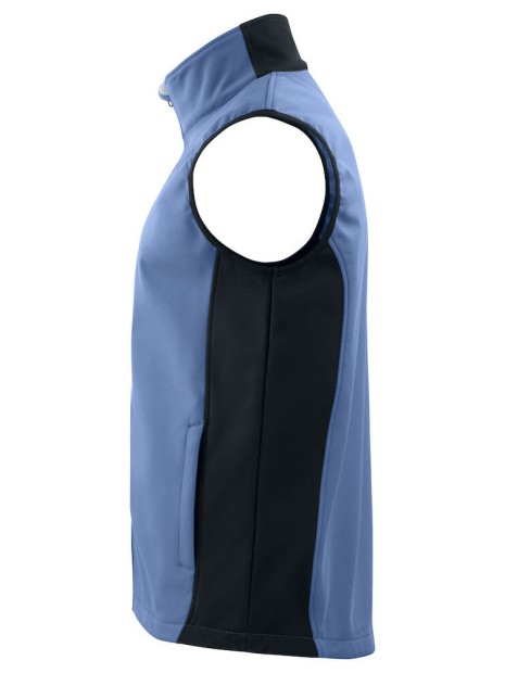 PROJOB 3702 BODYWARMER SOFTSHELL PRIO BICOLORE /api/colors/549fa598-8d61-4fa2-82ad-90f4d2ec39ab personnalisable
