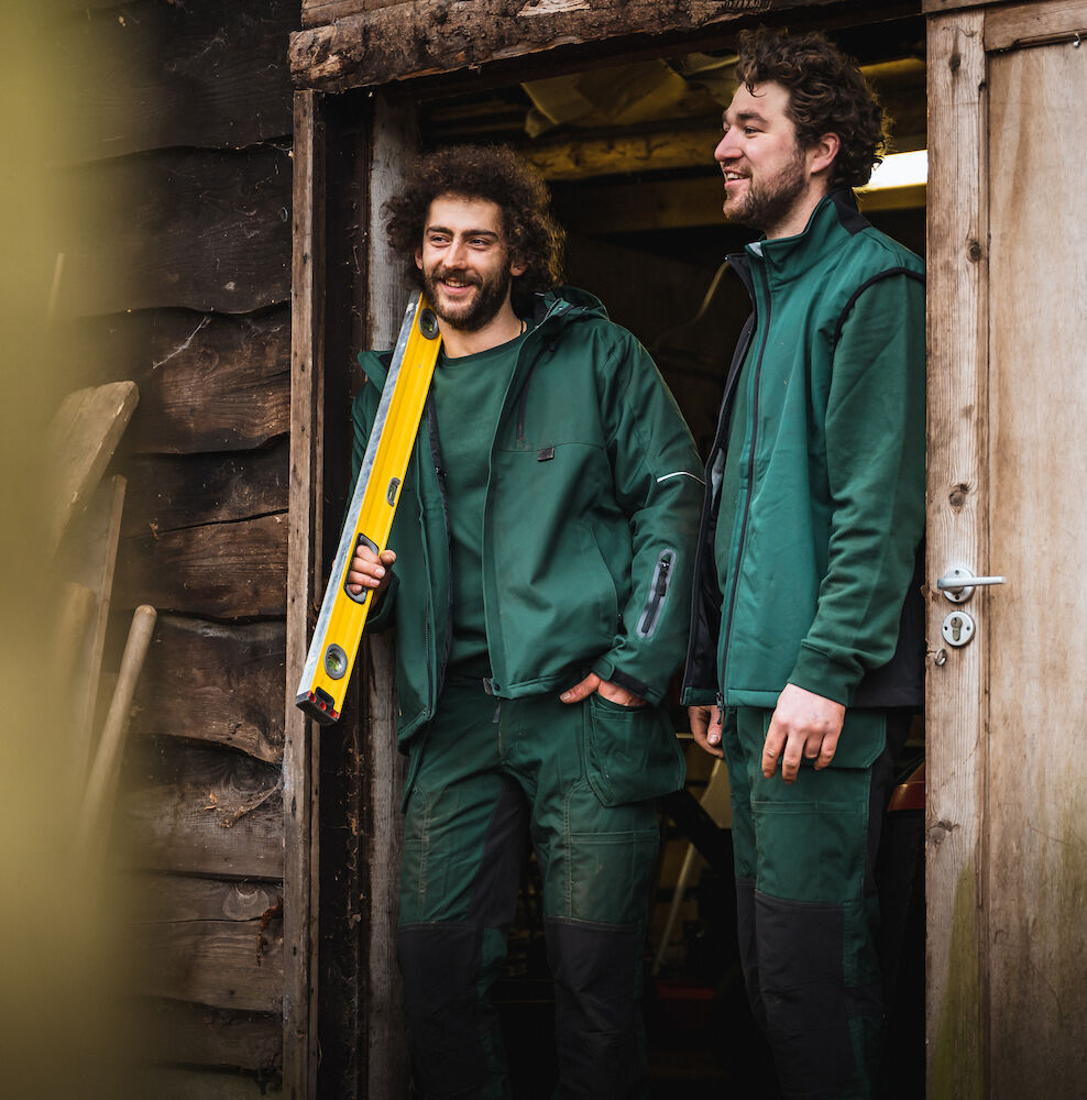 Softshells personnalisable PROJOB 3702 BODYWARMER SOFTSHELL PRIO BICOLORE