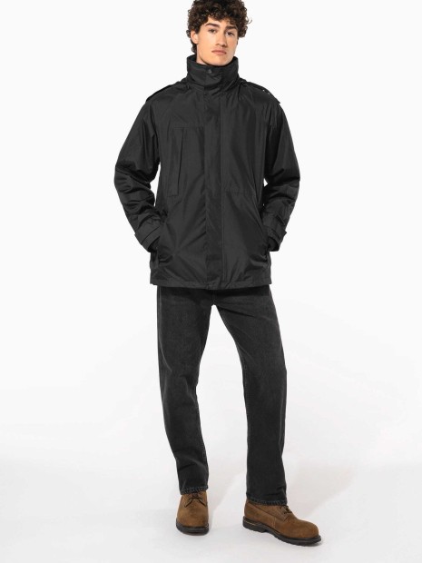 Vestes à personnaliser KARIBAN Parka 3 en 1 homme 