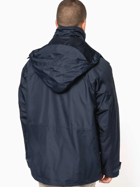 Vestes à personnaliser KARIBAN Parka 3 en 1 homme 
