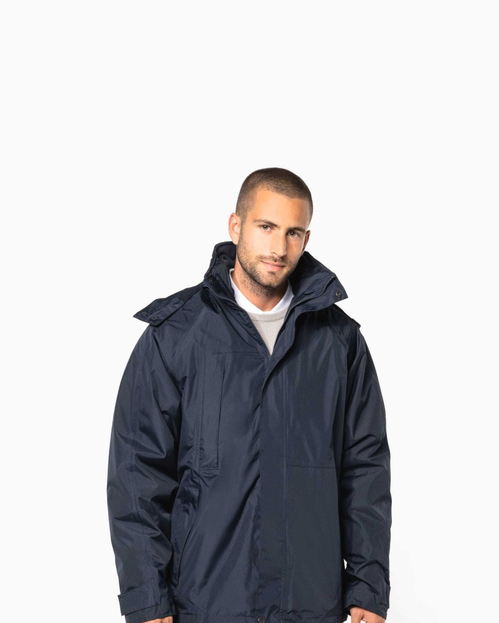 Vestes personnalisable KARIBAN Parka 3 en 1 homme