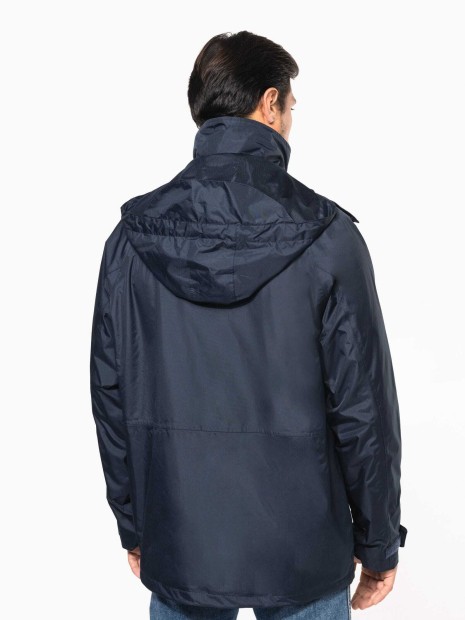 Vestes à personnaliser KARIBAN Parka 3 en 1 homme 