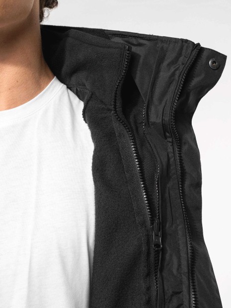 Vestes à personnaliser KARIBAN Parka 3 en 1 homme 