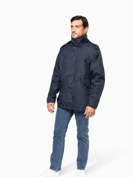 Vestes à personnaliser KARIBAN Parka 3 en 1 homme 