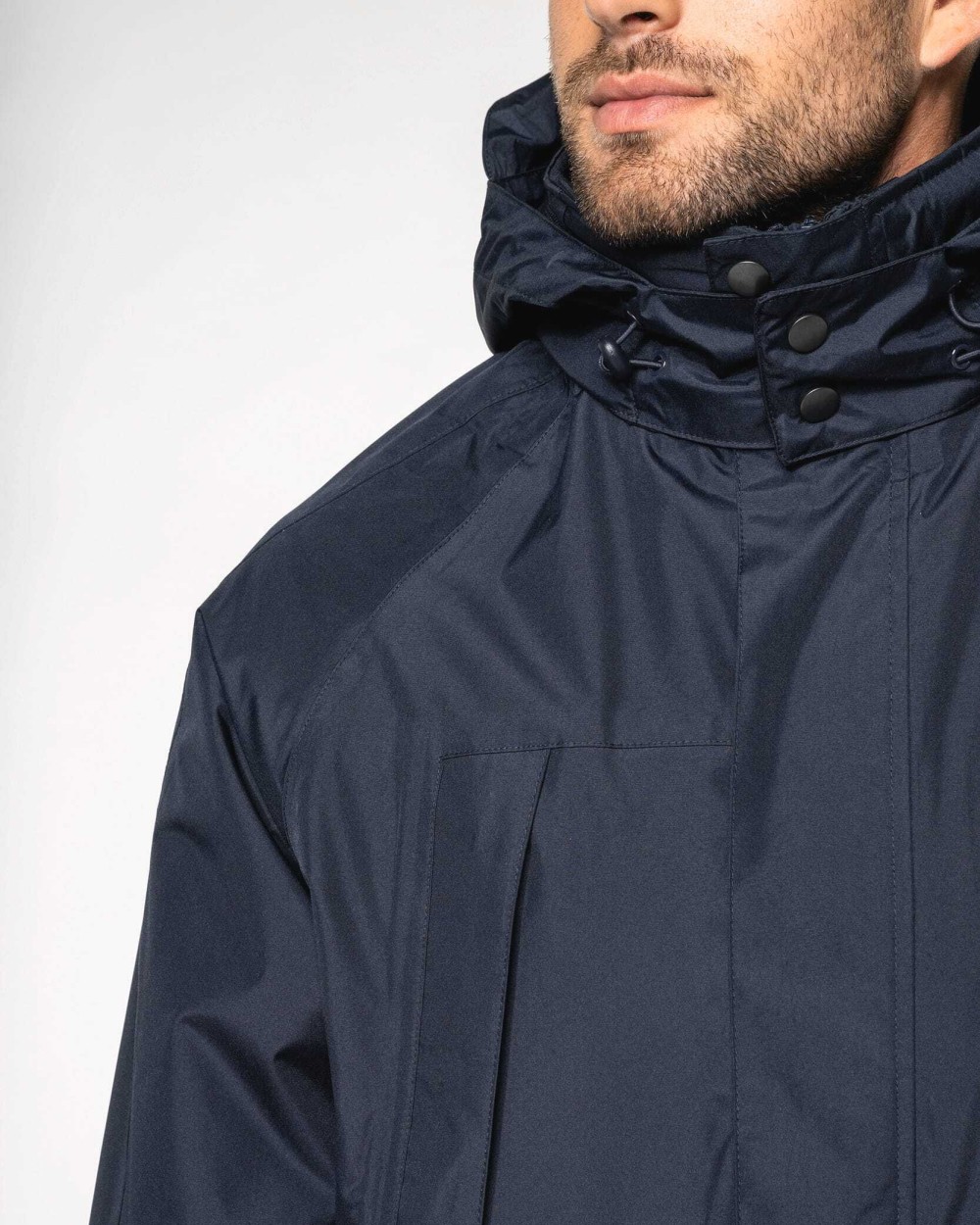 KARIBAN Herren Parka 3-in-1 Jacken personalisierbar