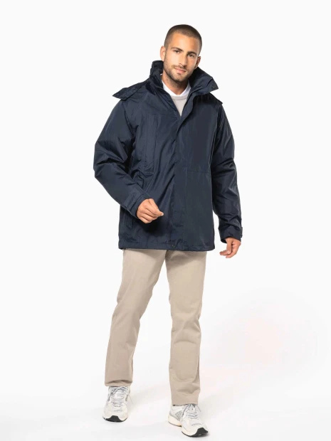 Vestes à personnaliser KARIBAN Parka 3 en 1 homme 