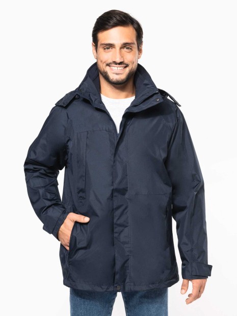 Vestes à personnaliser KARIBAN Parka 3 en 1 homme 