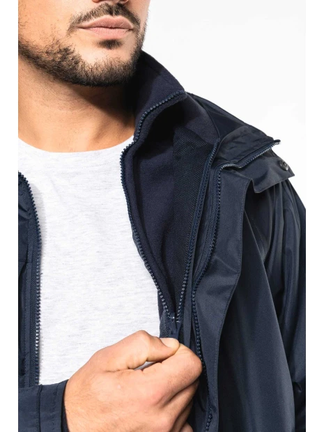 KARIBAN Parka 3 en 1 homme  personnalisable