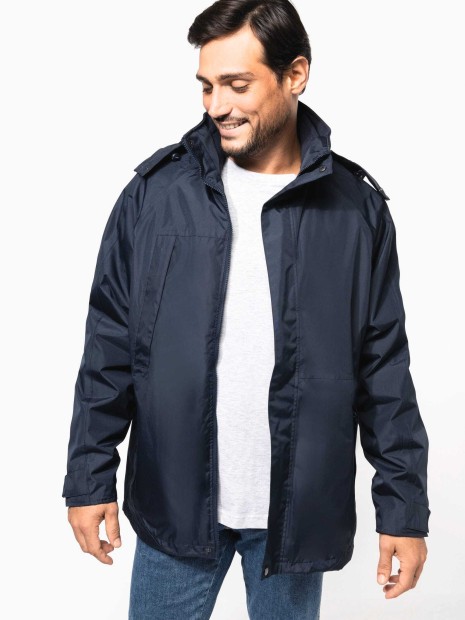 Vestes à personnaliser KARIBAN Parka 3 en 1 homme 