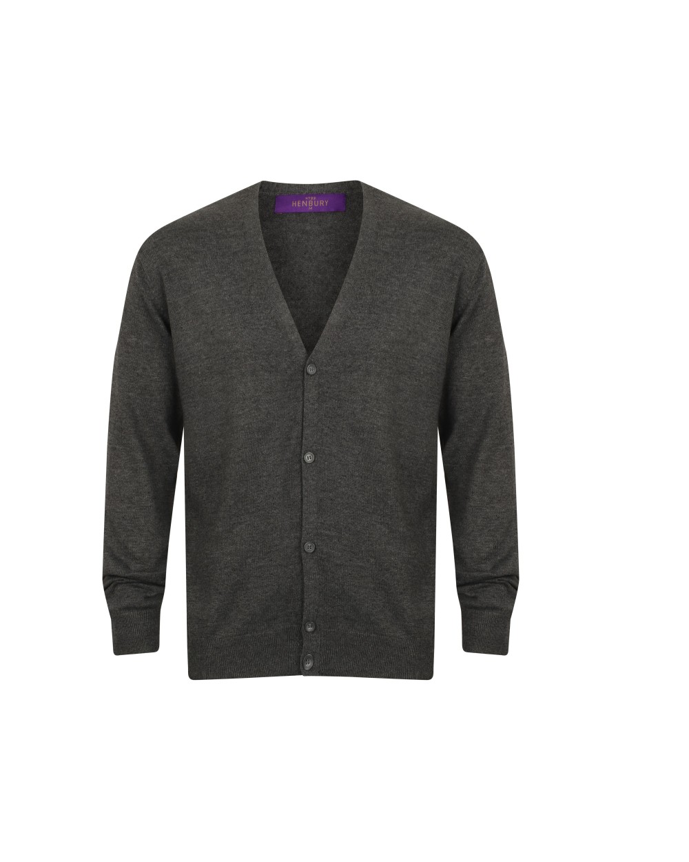 Truien HENBURY Men's Lichtgewicht V Cardigan voor bedrukking &amp; borduring